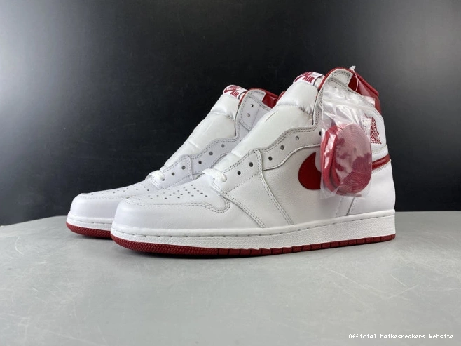 Official Maikesneakers 1 Metallic Air Jordan (2017) Red Retro 555088-103 0808